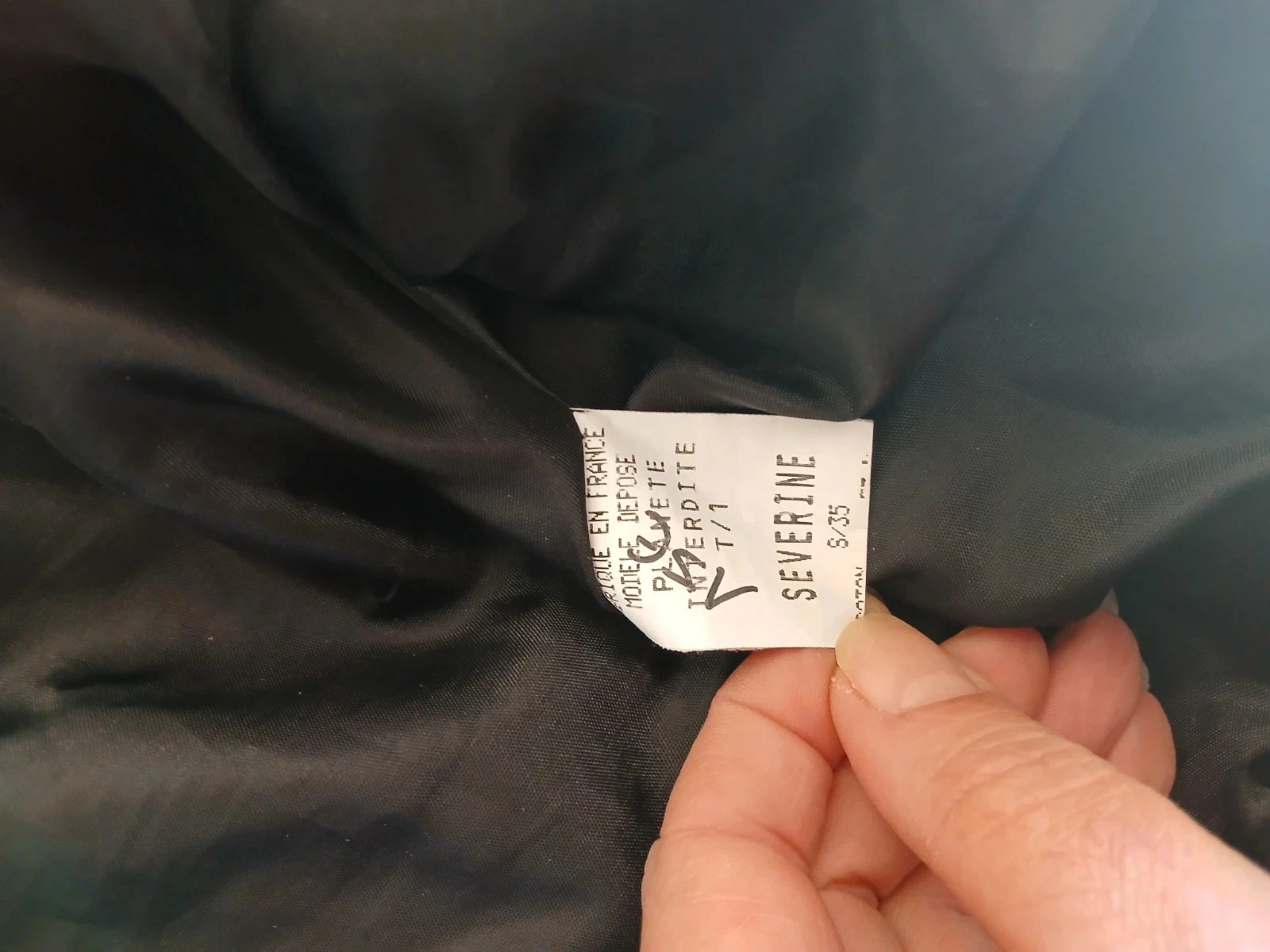 Vintage lightweight jacket PLANETE INTERDIT Paris - Size 1 – photo 5